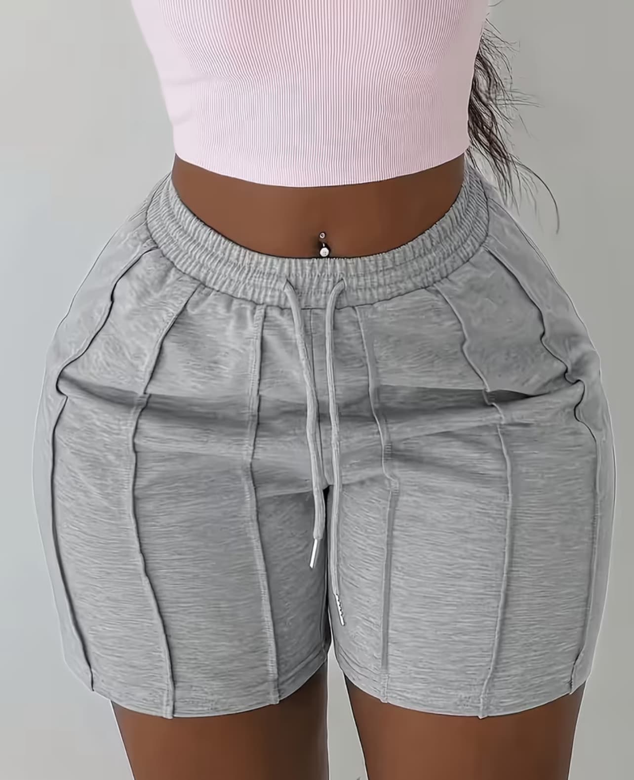 Women's Ribbed Lounge Shorts